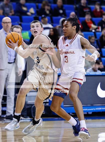 Thumbnail 3 in Orange Lutheran vs. St. Francis  (Mission-Trinity Challenge @ Pauley Pavilion -UCLA) photogallery.