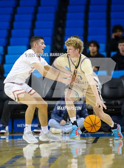 Thumbnail 1 in Orange Lutheran vs. St. Francis  (Mission-Trinity Challenge @ Pauley Pavilion -UCLA) photogallery.