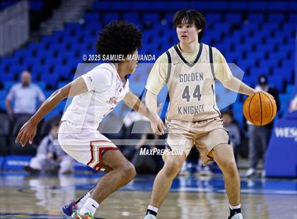 Thumbnail 3 in Orange Lutheran vs. St. Francis  (Mission-Trinity Challenge @ Pauley Pavilion -UCLA) photogallery.