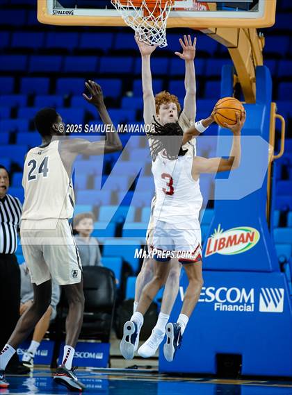 Thumbnail 1 in Orange Lutheran vs. St. Francis  (Mission-Trinity Challenge @ Pauley Pavilion -UCLA) photogallery.