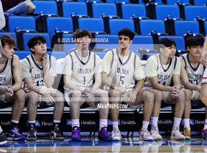 Thumbnail 1 in Orange Lutheran vs. St. Francis  (Mission-Trinity Challenge @ Pauley Pavilion -UCLA) photogallery.