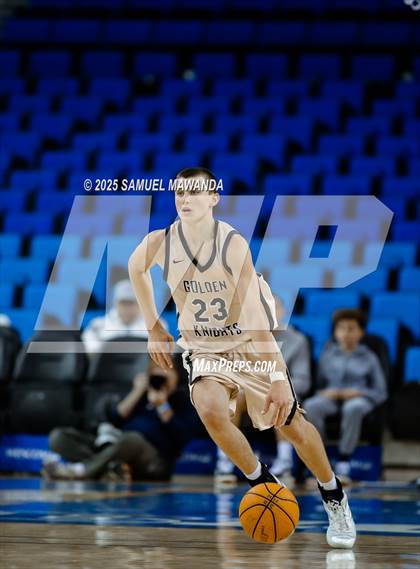 Thumbnail 3 in Orange Lutheran vs. St. Francis  (Mission-Trinity Challenge @ Pauley Pavilion -UCLA) photogallery.