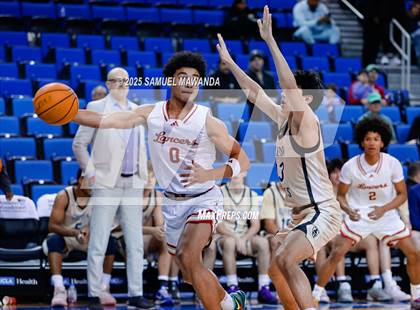 Thumbnail 3 in Orange Lutheran vs. St. Francis  (Mission-Trinity Challenge @ Pauley Pavilion -UCLA) photogallery.