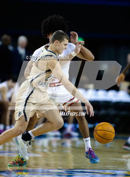 Thumbnail 2 in Orange Lutheran vs. St. Francis  (Mission-Trinity Challenge @ Pauley Pavilion -UCLA) photogallery.