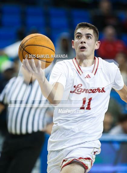 Thumbnail 2 in Orange Lutheran vs. St. Francis  (Mission-Trinity Challenge @ Pauley Pavilion -UCLA) photogallery.