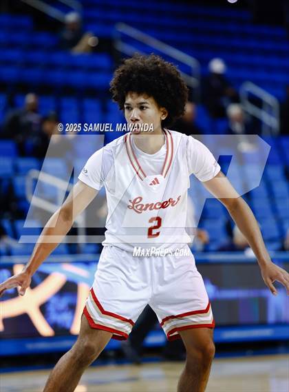 Thumbnail 1 in Orange Lutheran vs. St. Francis  (Mission-Trinity Challenge @ Pauley Pavilion -UCLA) photogallery.