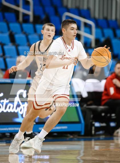 Thumbnail 1 in Orange Lutheran vs. St. Francis  (Mission-Trinity Challenge @ Pauley Pavilion -UCLA) photogallery.