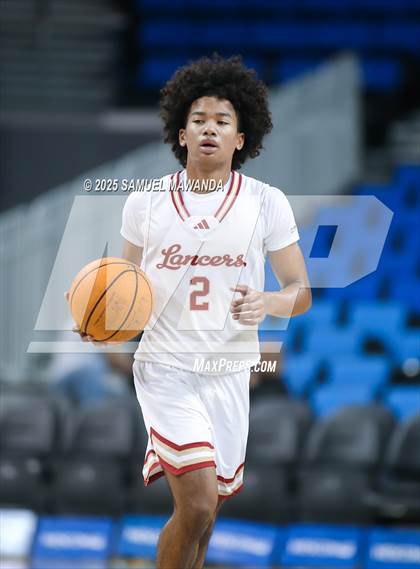 Thumbnail 1 in Orange Lutheran vs. St. Francis  (Mission-Trinity Challenge @ Pauley Pavilion -UCLA) photogallery.