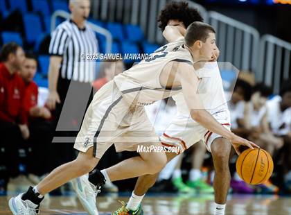 Thumbnail 1 in Orange Lutheran vs. St. Francis  (Mission-Trinity Challenge @ Pauley Pavilion -UCLA) photogallery.