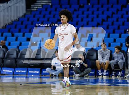 Thumbnail 3 in Orange Lutheran vs. St. Francis  (Mission-Trinity Challenge @ Pauley Pavilion -UCLA) photogallery.