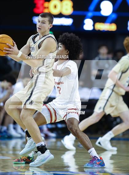 Thumbnail 1 in Orange Lutheran vs. St. Francis  (Mission-Trinity Challenge @ Pauley Pavilion -UCLA) photogallery.