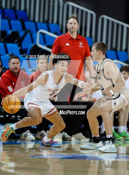 Thumbnail 3 in Orange Lutheran vs. St. Francis  (Mission-Trinity Challenge @ Pauley Pavilion -UCLA) photogallery.