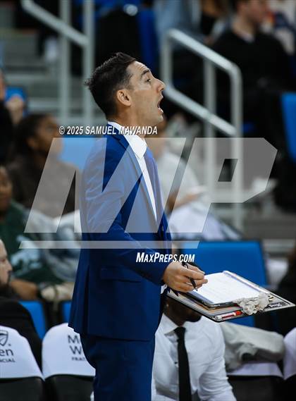 Thumbnail 3 in Orange Lutheran vs. St. Francis  (Mission-Trinity Challenge @ Pauley Pavilion -UCLA) photogallery.