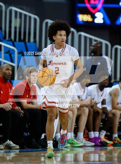 Thumbnail 1 in Orange Lutheran vs. St. Francis  (Mission-Trinity Challenge @ Pauley Pavilion -UCLA) photogallery.