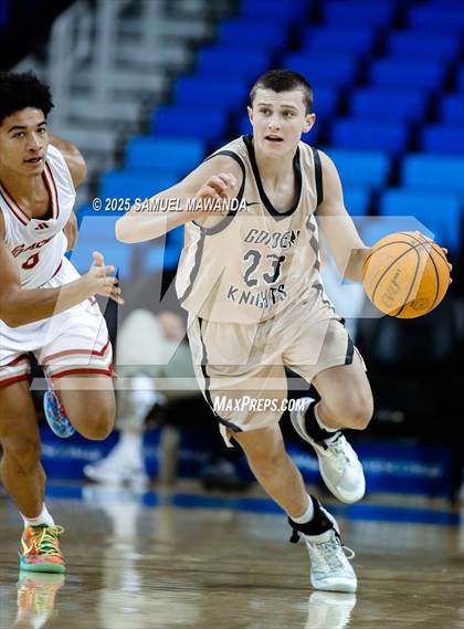 Thumbnail 2 in Orange Lutheran vs. St. Francis  (Mission-Trinity Challenge @ Pauley Pavilion -UCLA) photogallery.