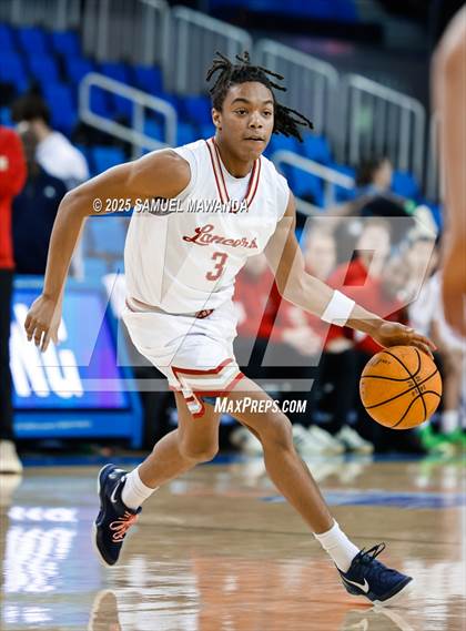 Thumbnail 3 in Orange Lutheran vs. St. Francis  (Mission-Trinity Challenge @ Pauley Pavilion -UCLA) photogallery.