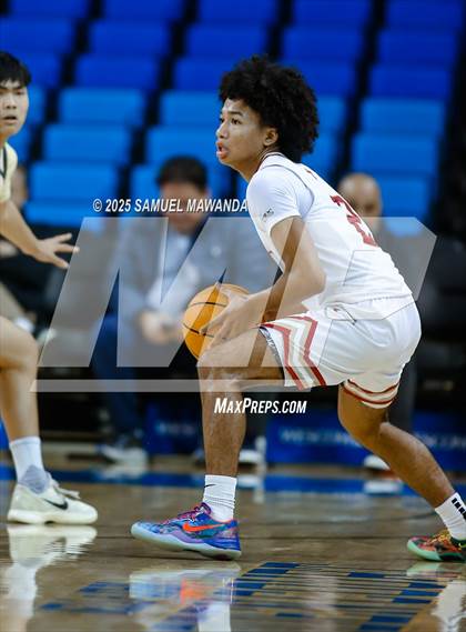 Thumbnail 2 in Orange Lutheran vs. St. Francis  (Mission-Trinity Challenge @ Pauley Pavilion -UCLA) photogallery.