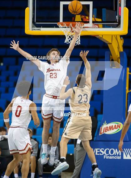 Thumbnail 2 in Orange Lutheran vs. St. Francis  (Mission-Trinity Challenge @ Pauley Pavilion -UCLA) photogallery.