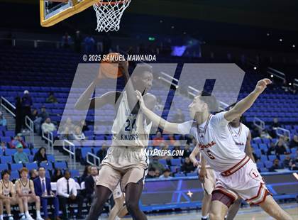 Thumbnail 2 in Orange Lutheran vs. St. Francis  (Mission-Trinity Challenge @ Pauley Pavilion -UCLA) photogallery.