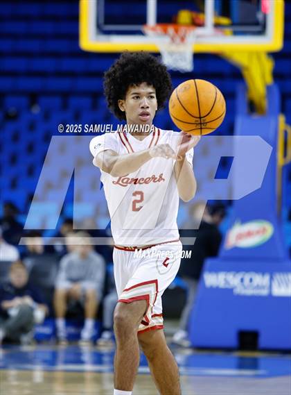 Thumbnail 2 in Orange Lutheran vs. St. Francis  (Mission-Trinity Challenge @ Pauley Pavilion -UCLA) photogallery.