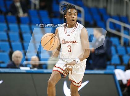 Thumbnail 1 in Orange Lutheran vs. St. Francis  (Mission-Trinity Challenge @ Pauley Pavilion -UCLA) photogallery.