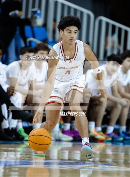 Thumbnail 2 in Orange Lutheran vs. St. Francis  (Mission-Trinity Challenge @ Pauley Pavilion -UCLA) photogallery.