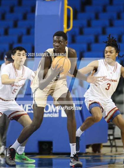 Thumbnail 2 in Orange Lutheran vs. St. Francis  (Mission-Trinity Challenge @ Pauley Pavilion -UCLA) photogallery.