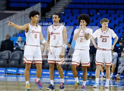 Thumbnail 1 in Orange Lutheran vs. St. Francis  (Mission-Trinity Challenge @ Pauley Pavilion -UCLA) photogallery.