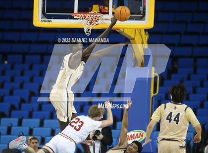 Thumbnail 1 in Orange Lutheran vs. St. Francis  (Mission-Trinity Challenge @ Pauley Pavilion -UCLA) photogallery.