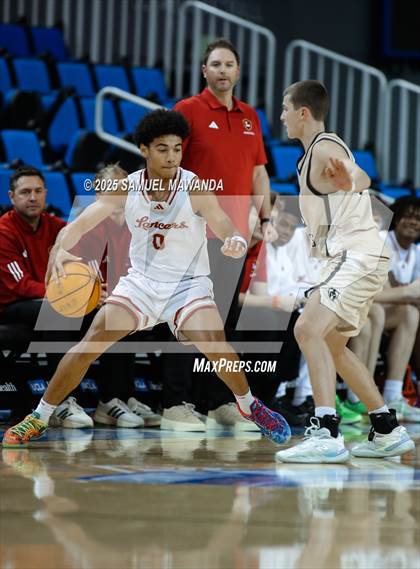 Thumbnail 2 in Orange Lutheran vs. St. Francis  (Mission-Trinity Challenge @ Pauley Pavilion -UCLA) photogallery.