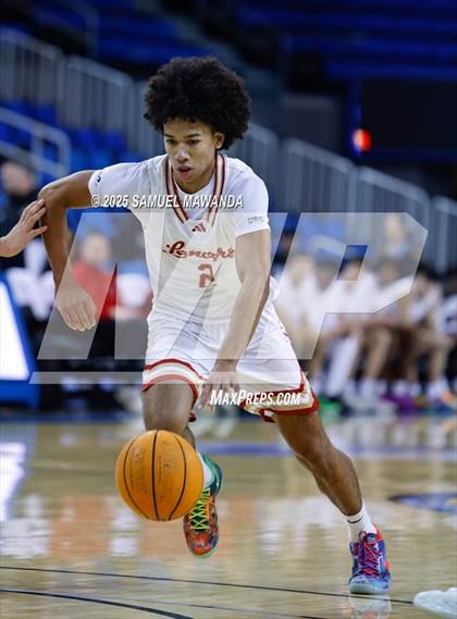 Thumbnail 1 in Orange Lutheran vs. St. Francis  (Mission-Trinity Challenge @ Pauley Pavilion -UCLA) photogallery.