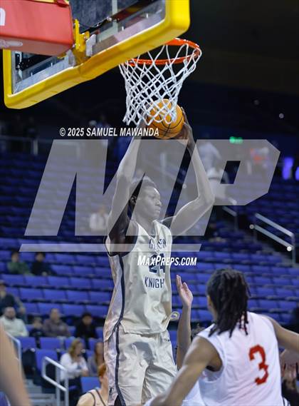 Thumbnail 1 in Orange Lutheran vs. St. Francis  (Mission-Trinity Challenge @ Pauley Pavilion -UCLA) photogallery.