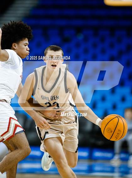 Thumbnail 1 in Orange Lutheran vs. St. Francis  (Mission-Trinity Challenge @ Pauley Pavilion -UCLA) photogallery.