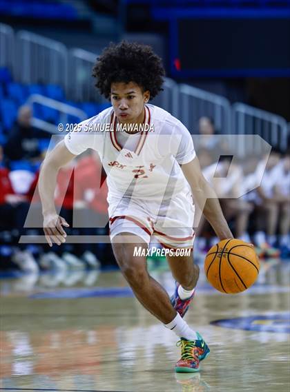 Thumbnail 2 in Orange Lutheran vs. St. Francis  (Mission-Trinity Challenge @ Pauley Pavilion -UCLA) photogallery.