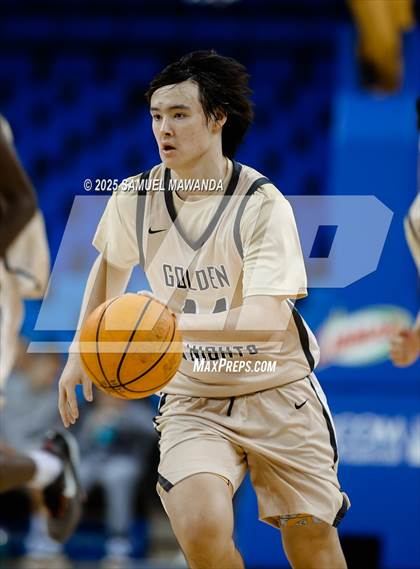 Thumbnail 3 in Orange Lutheran vs. St. Francis  (Mission-Trinity Challenge @ Pauley Pavilion -UCLA) photogallery.