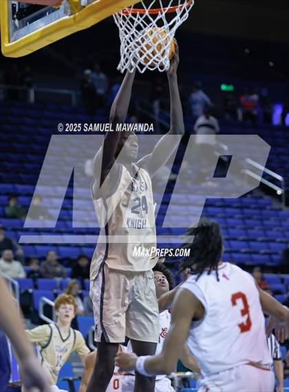 Thumbnail 3 in Orange Lutheran vs. St. Francis  (Mission-Trinity Challenge @ Pauley Pavilion -UCLA) photogallery.