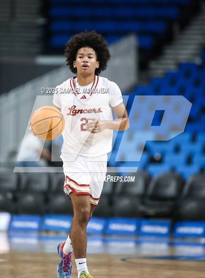 Thumbnail 2 in Orange Lutheran vs. St. Francis  (Mission-Trinity Challenge @ Pauley Pavilion -UCLA) photogallery.