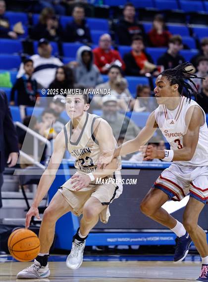 Thumbnail 1 in Orange Lutheran vs. St. Francis  (Mission-Trinity Challenge @ Pauley Pavilion -UCLA) photogallery.