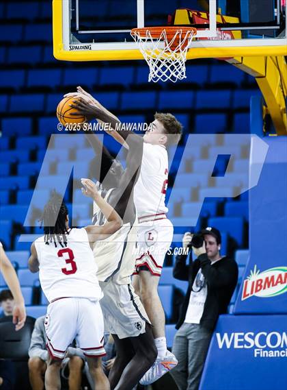 Thumbnail 2 in Orange Lutheran vs. St. Francis  (Mission-Trinity Challenge @ Pauley Pavilion -UCLA) photogallery.