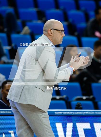 Thumbnail 1 in Orange Lutheran vs. St. Francis  (Mission-Trinity Challenge @ Pauley Pavilion -UCLA) photogallery.