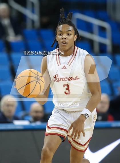 Thumbnail 2 in Orange Lutheran vs. St. Francis  (Mission-Trinity Challenge @ Pauley Pavilion -UCLA) photogallery.