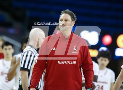 Thumbnail 3 in Orange Lutheran vs. St. Francis  (Mission-Trinity Challenge @ Pauley Pavilion -UCLA) photogallery.