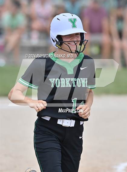 Thumbnail 1 in Yorktown vs. Jay County (IHSAA 3A Section 24 Championship)  photogallery.