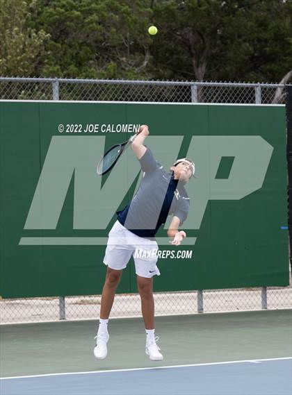 Thumbnail 3 in Coronado vs The Woodlands (UIL 6A Boys Singles State Quarterfinal) photogallery.