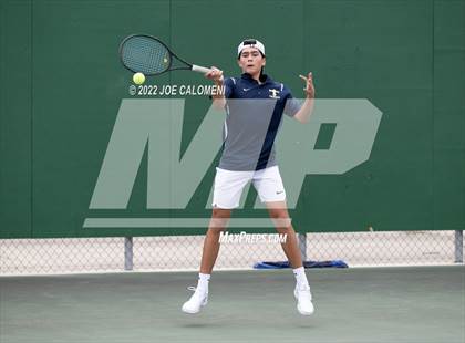Thumbnail 3 in Coronado vs The Woodlands (UIL 6A Boys Singles State Quarterfinal) photogallery.