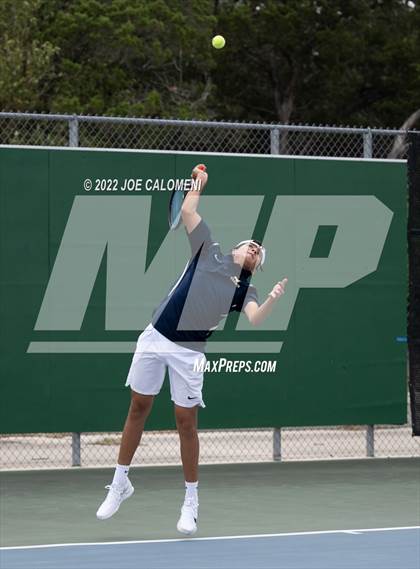 Thumbnail 3 in Coronado vs The Woodlands (UIL 6A Boys Singles State Quarterfinal) photogallery.