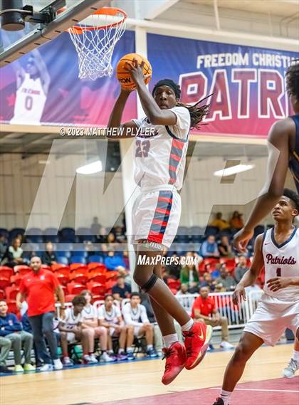 Thumbnail 3 in Trinity of Durham and Chapel Hill vs Freedom Christian Academy (NCISAA 2A Second Round) photogallery.