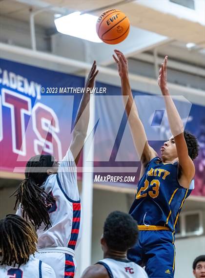 Thumbnail 2 in Trinity of Durham and Chapel Hill vs Freedom Christian Academy (NCISAA 2A Second Round) photogallery.