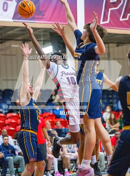 Thumbnail 3 in Trinity of Durham and Chapel Hill vs Freedom Christian Academy (NCISAA 2A Second Round) photogallery.