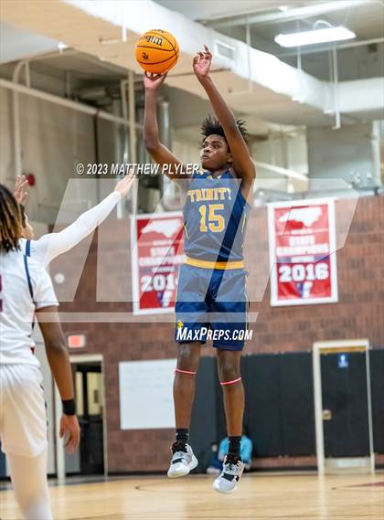 Thumbnail 2 in Trinity of Durham and Chapel Hill vs Freedom Christian Academy (NCISAA 2A Second Round) photogallery.